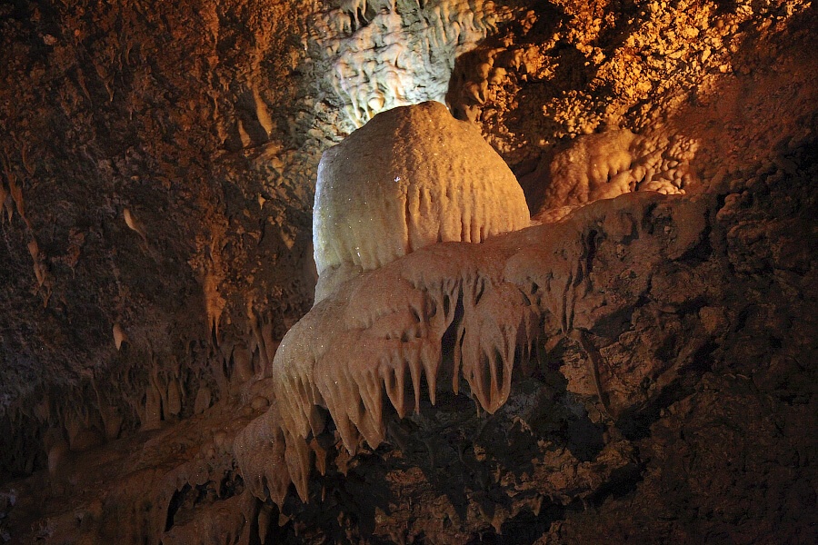 Пещера Harrison на острове Барбадос